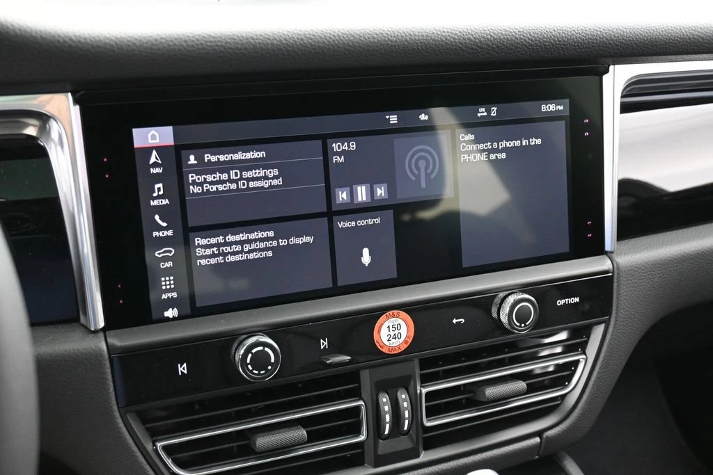 2026 Porsche Macan interior, dashboard, Black