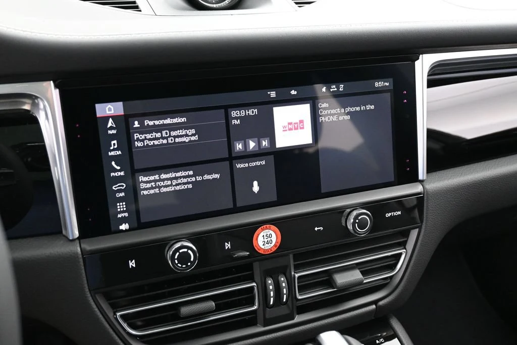 2026 Porsche Macan interior, Black