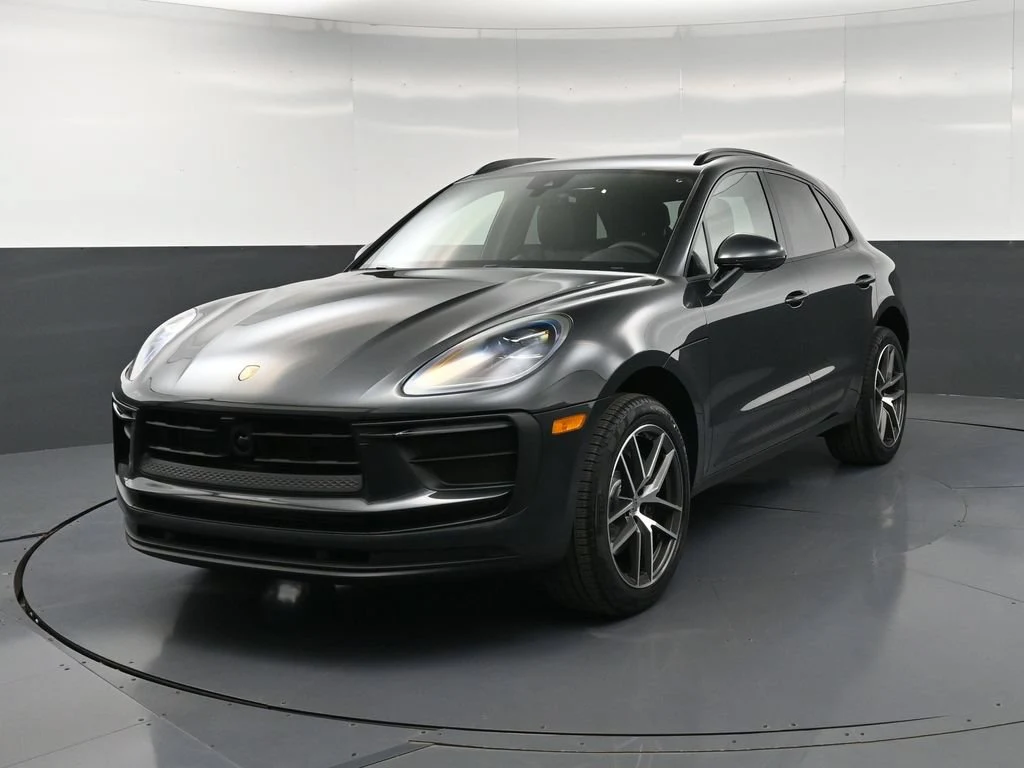 2026 Porsche Macan for sale, front three-quarter view, Grey