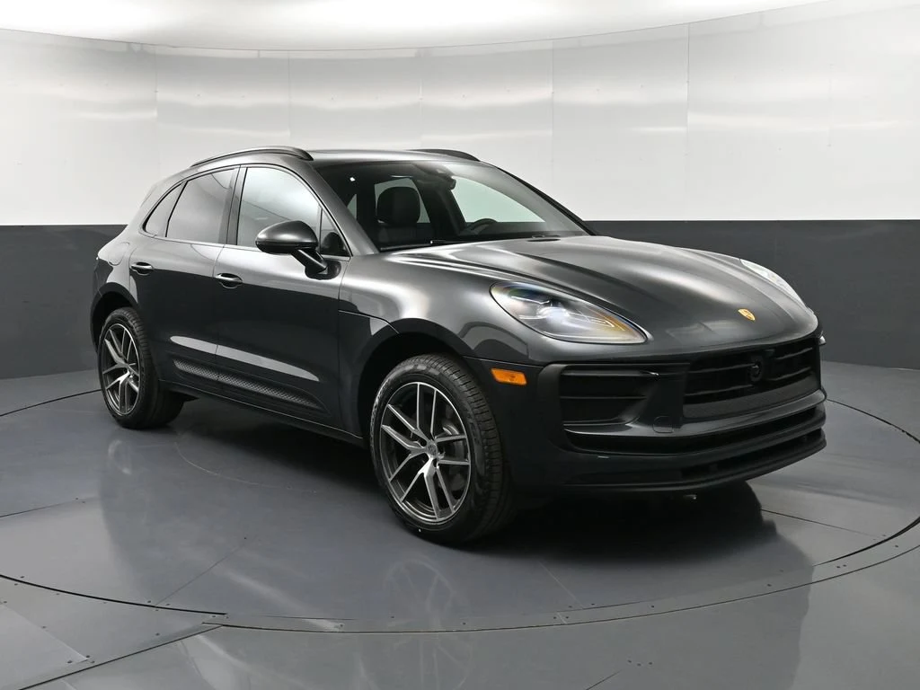 2026 Porsche Macan for sale, front three-quarter view, Grey