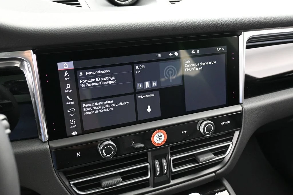 2026 Porsche Macan interior, Black