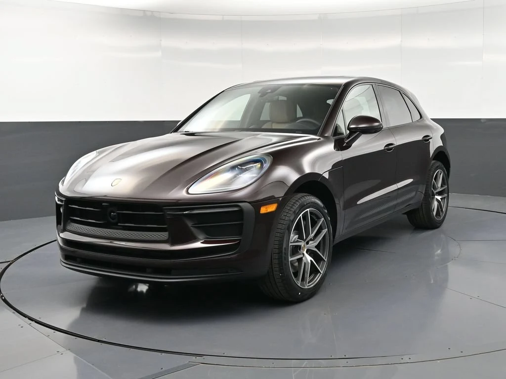 2026 Porsche Macan for sale, front three-quarter view, Red