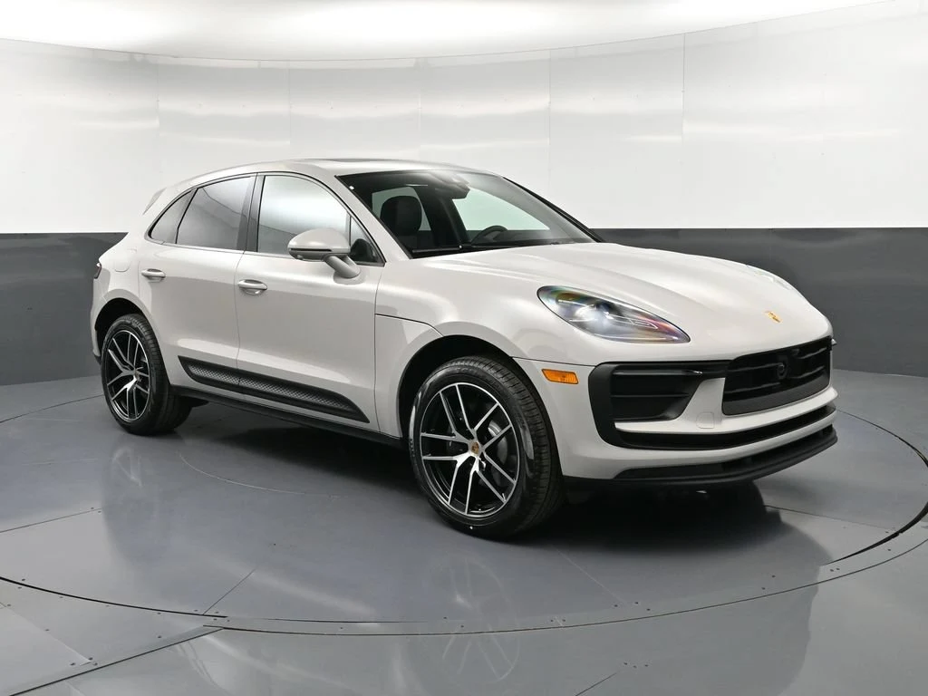 2026 Porsche Macan for sale, front three-quarter view, Grey