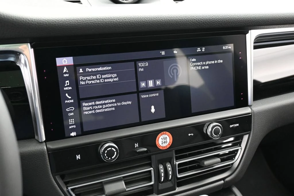 2026 Porsche Macan interior, Black