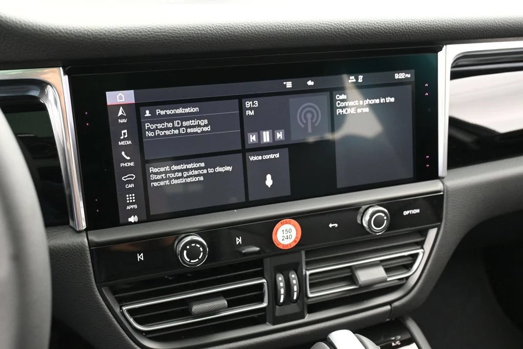 2026 Porsche Macan interior, Black