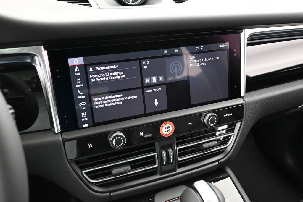2026 Porsche Macan interior, Black