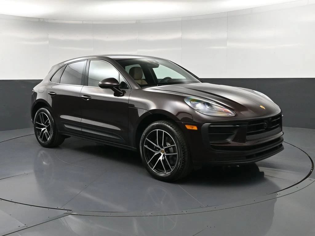 2026 Porsche Macan for sale, front three-quarter view, Red