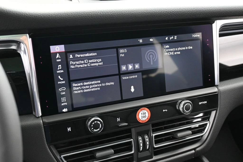 2026 Porsche Macan interior, Black