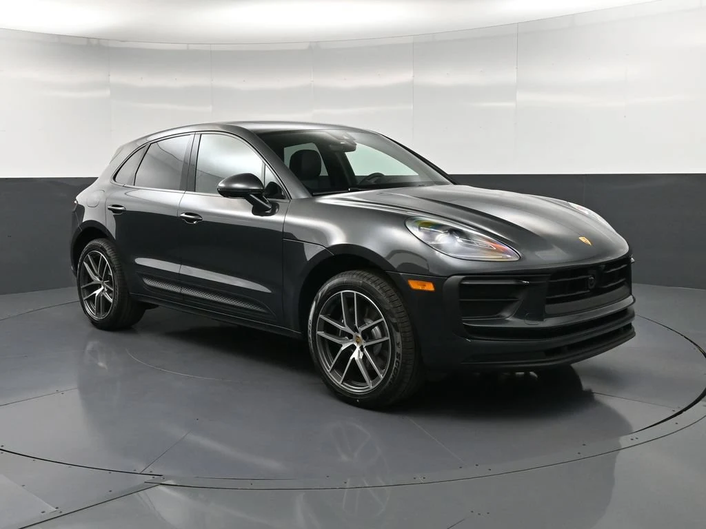 2026 Porsche Macan for sale, front three-quarter view, Grey