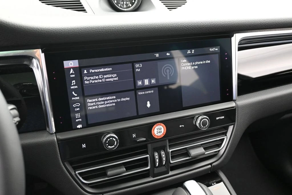 2026 Porsche Macan interior, Black
