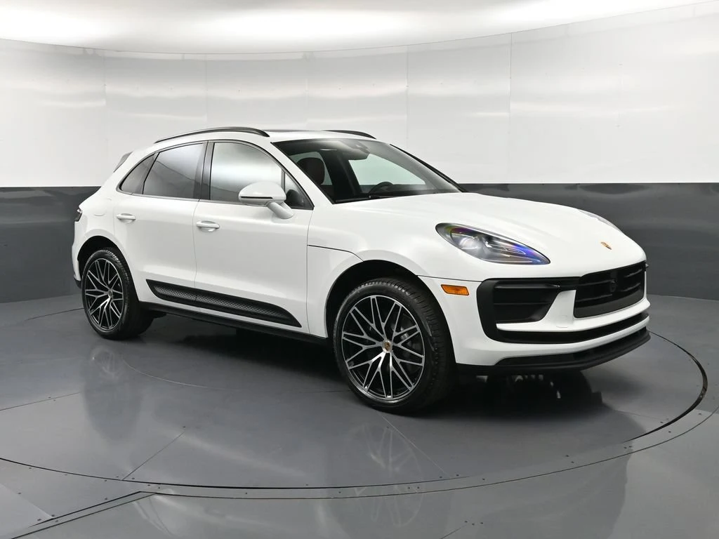 2026 Porsche Macan for sale, front three-quarter view, White