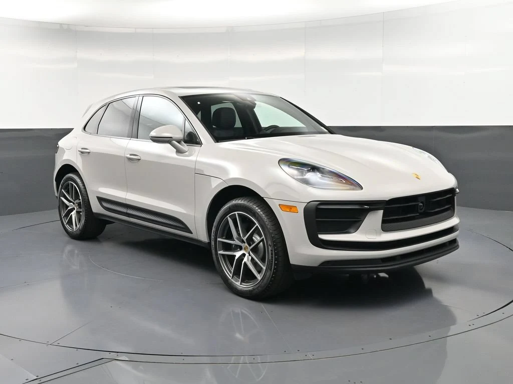 2026 Porsche Macan for sale, front three-quarter view, Grey