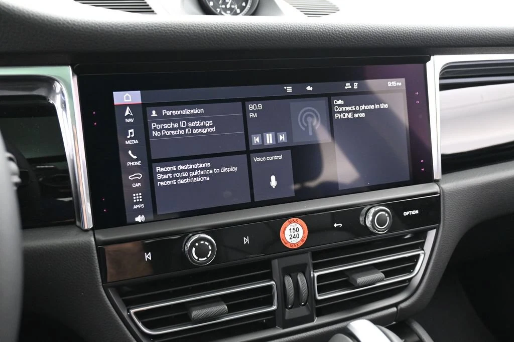 2026 Porsche Macan interior, dashboard, Black