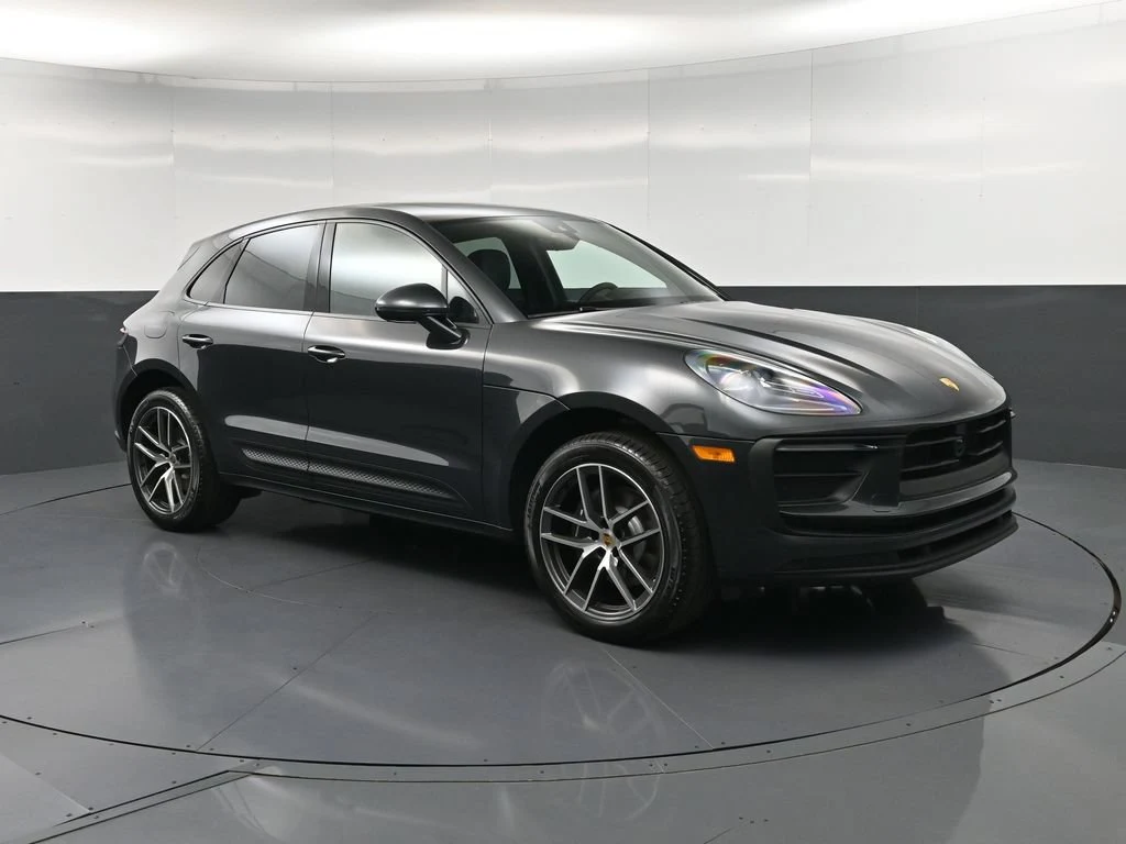 2026 Porsche Macan for sale, front three-quarter view, Grey