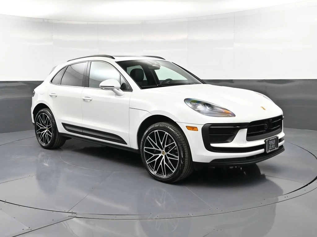 2026 Porsche Macan for sale, front three-quarter view, White