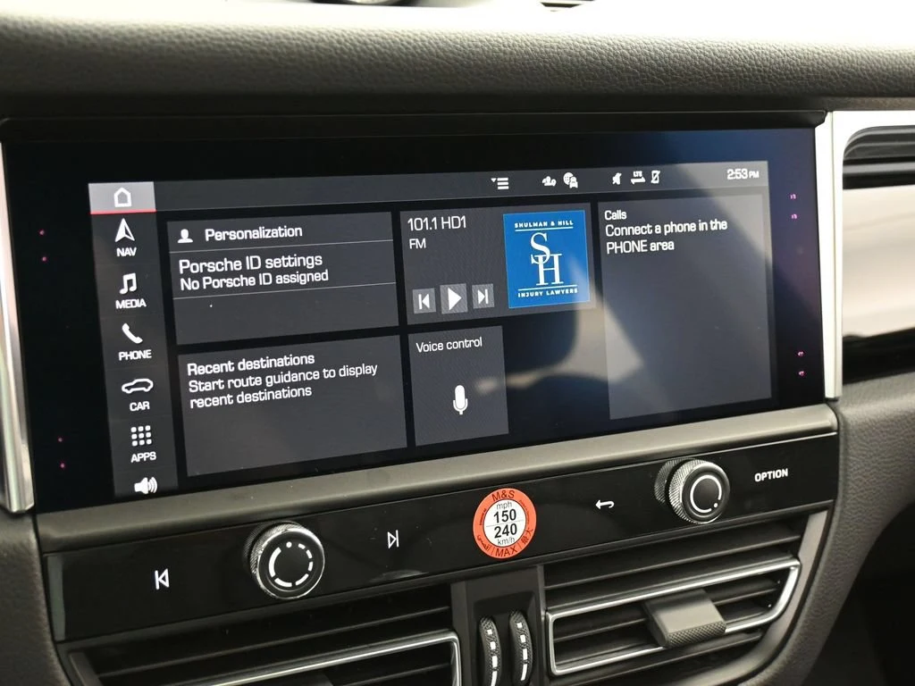 2026 Porsche Macan interior, Black