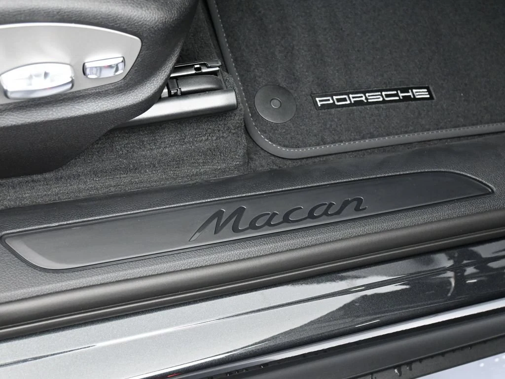2026 Porsche Macan interior, door sill, Black