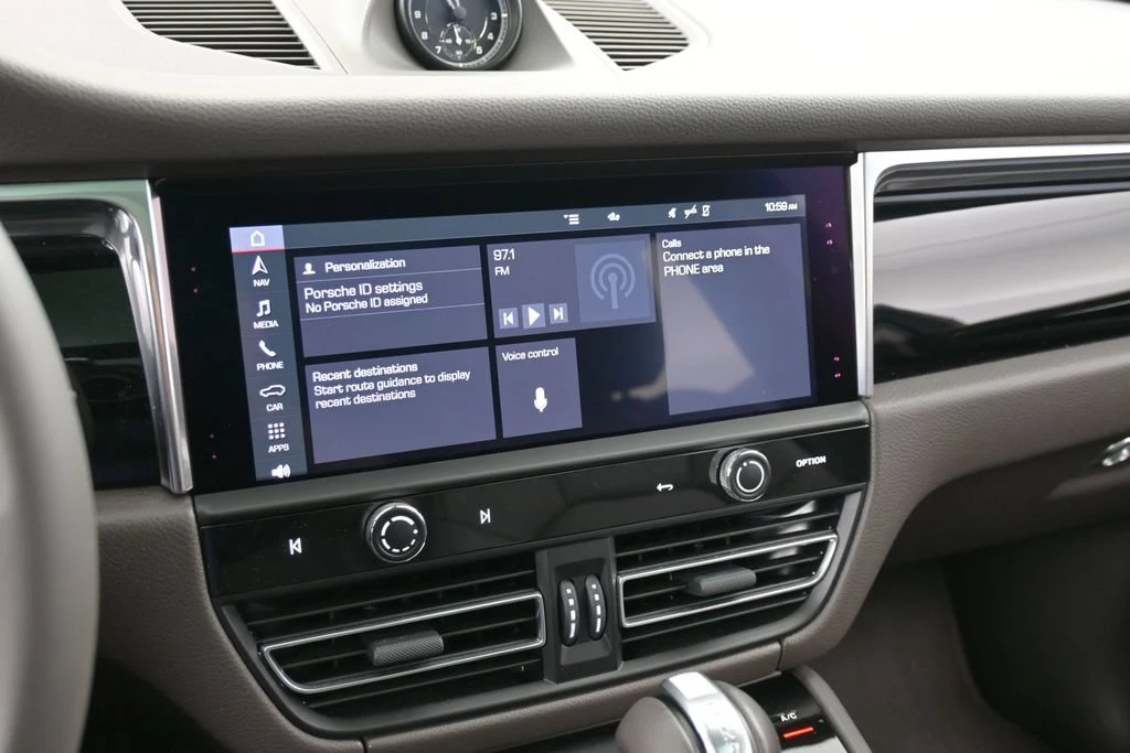 2026 Porsche Macan interior, dashboard, Agate Grey