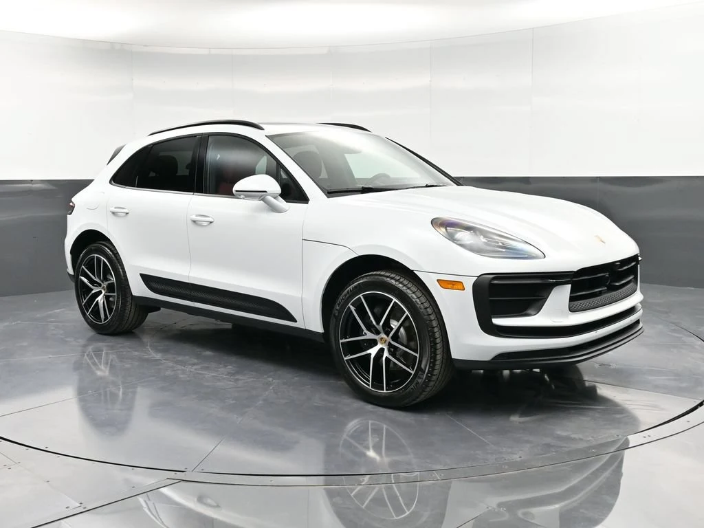 2026 Porsche Macan for sale, front three-quarter view, White