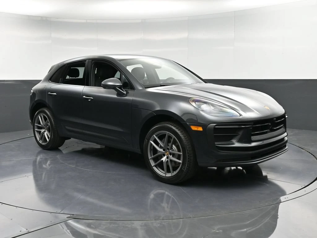 2026 Porsche Macan for sale, front three-quarter view, Grey