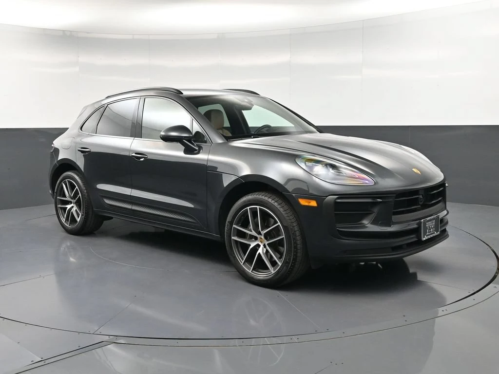 2026 Porsche Macan for sale, front three-quarter view, Grey