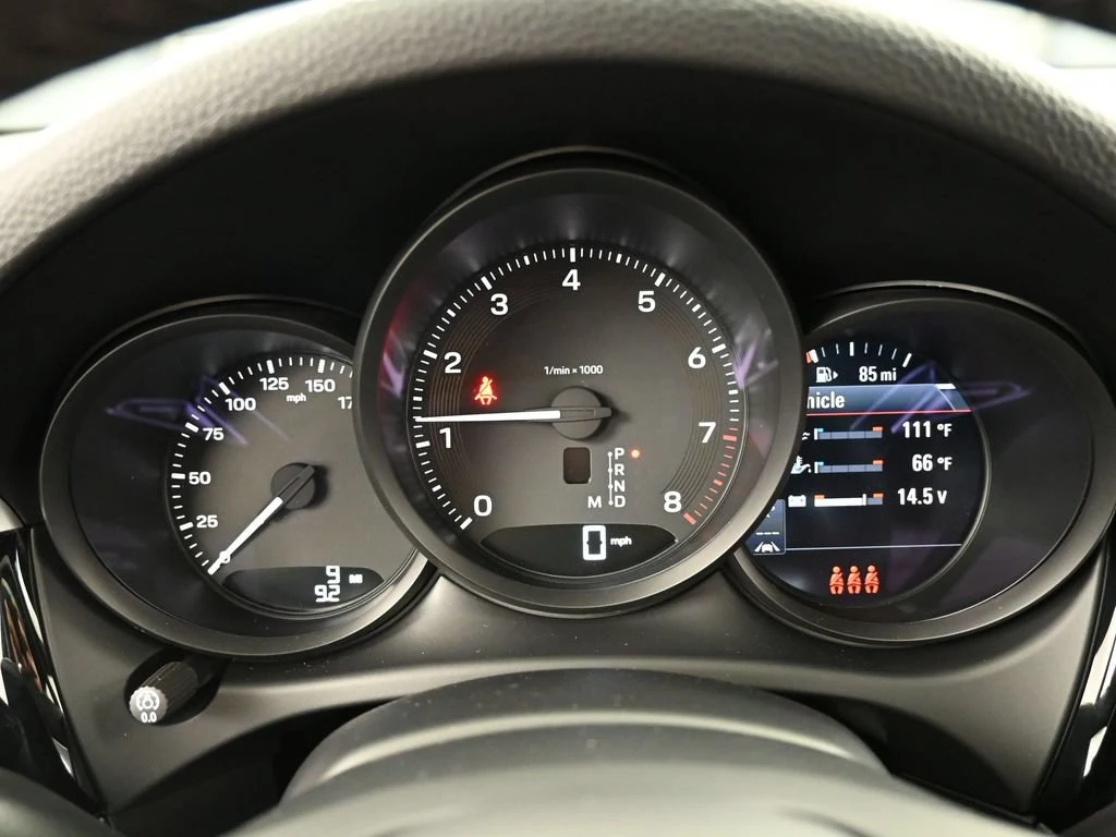 2026 Porsche Macan interior, Black