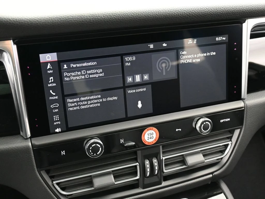 2026 Porsche Macan interior, Black