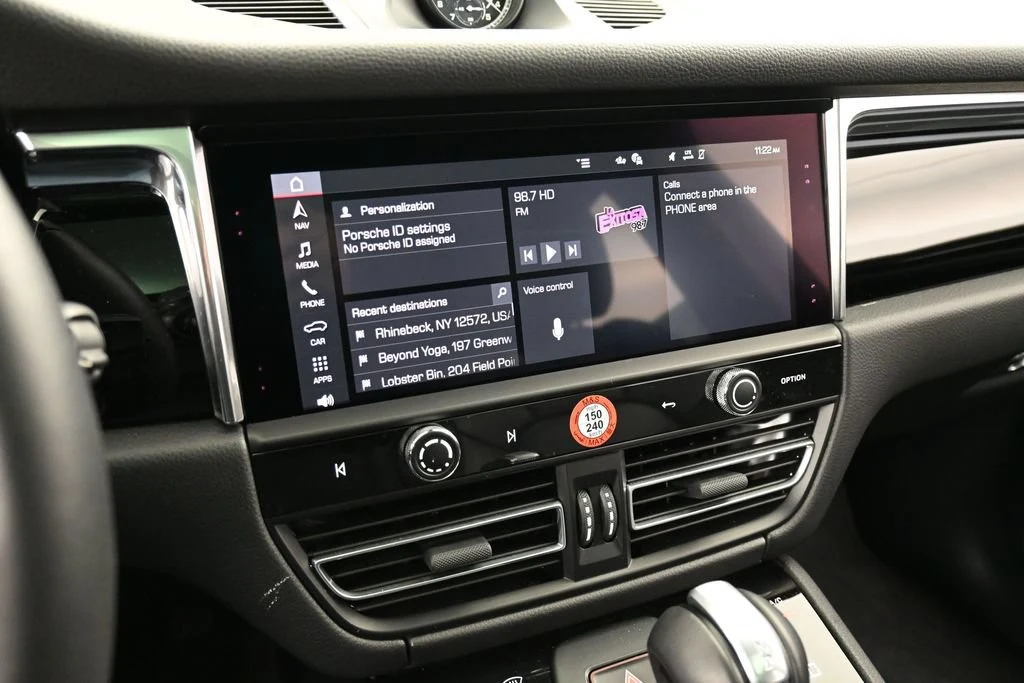 2026 Porsche Macan interior, dashboard, Black