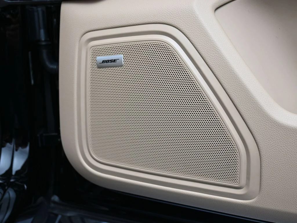2026 Porsche Macan interior, door panel, Black/Mojave Beige