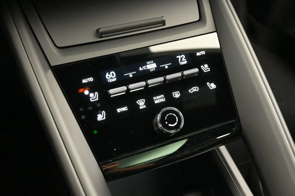 2026 Porsche Macan 4 Electric interior, center console, Black