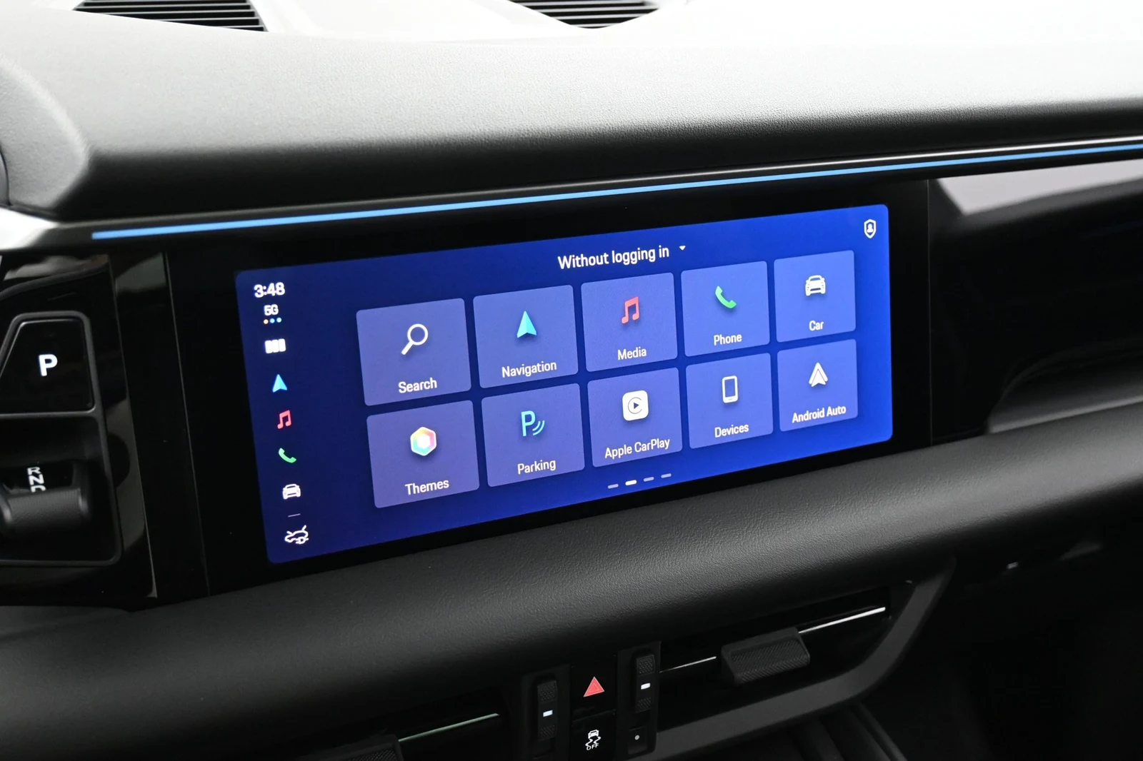 2026 Porsche Macan 4 Electric interior, dashboard, Black