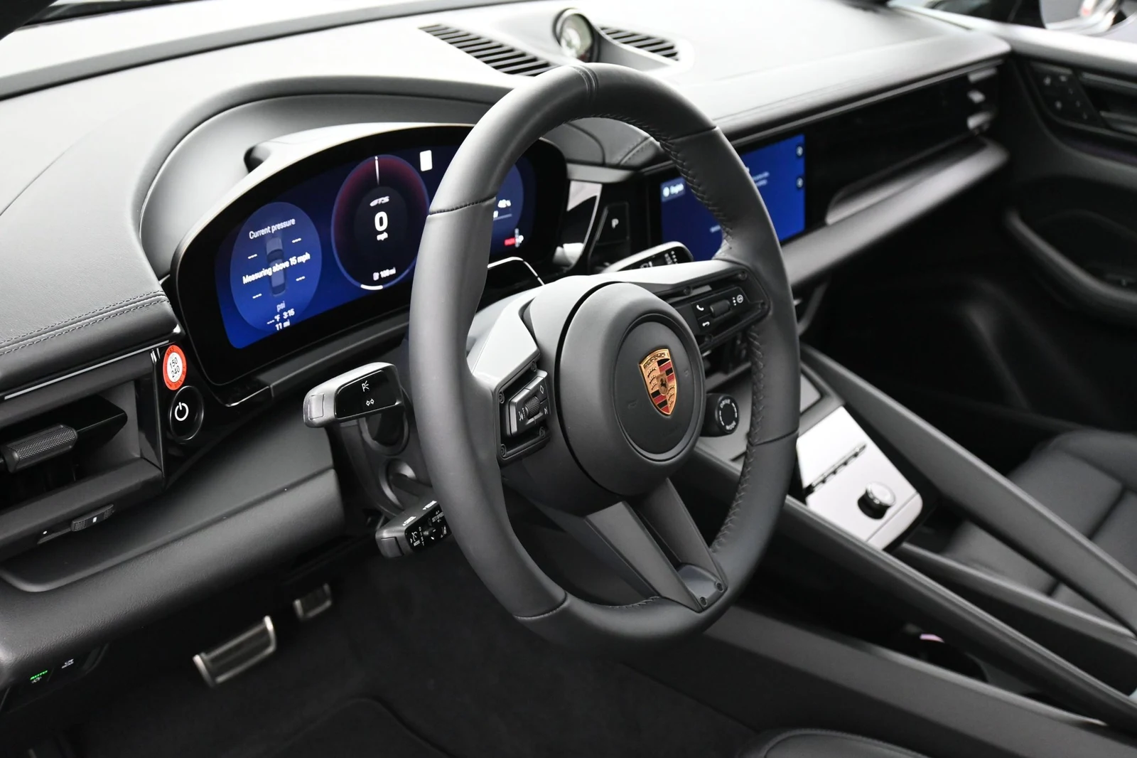 2026 Porsche Macan GTS Electric interior, Black