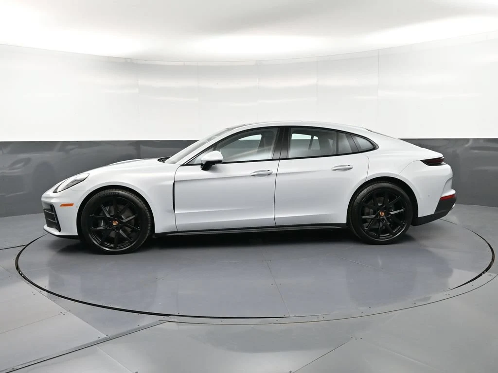 2026 Porsche Panamera 4, side profile, Silver
