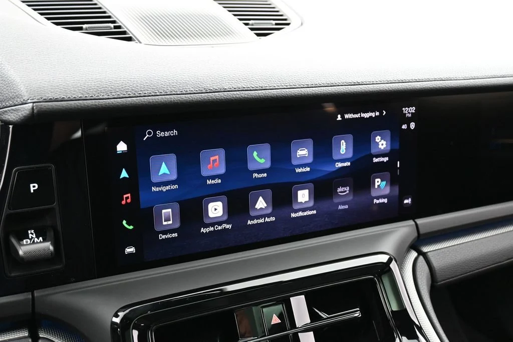 2026 Porsche Panamera 4 interior, Black