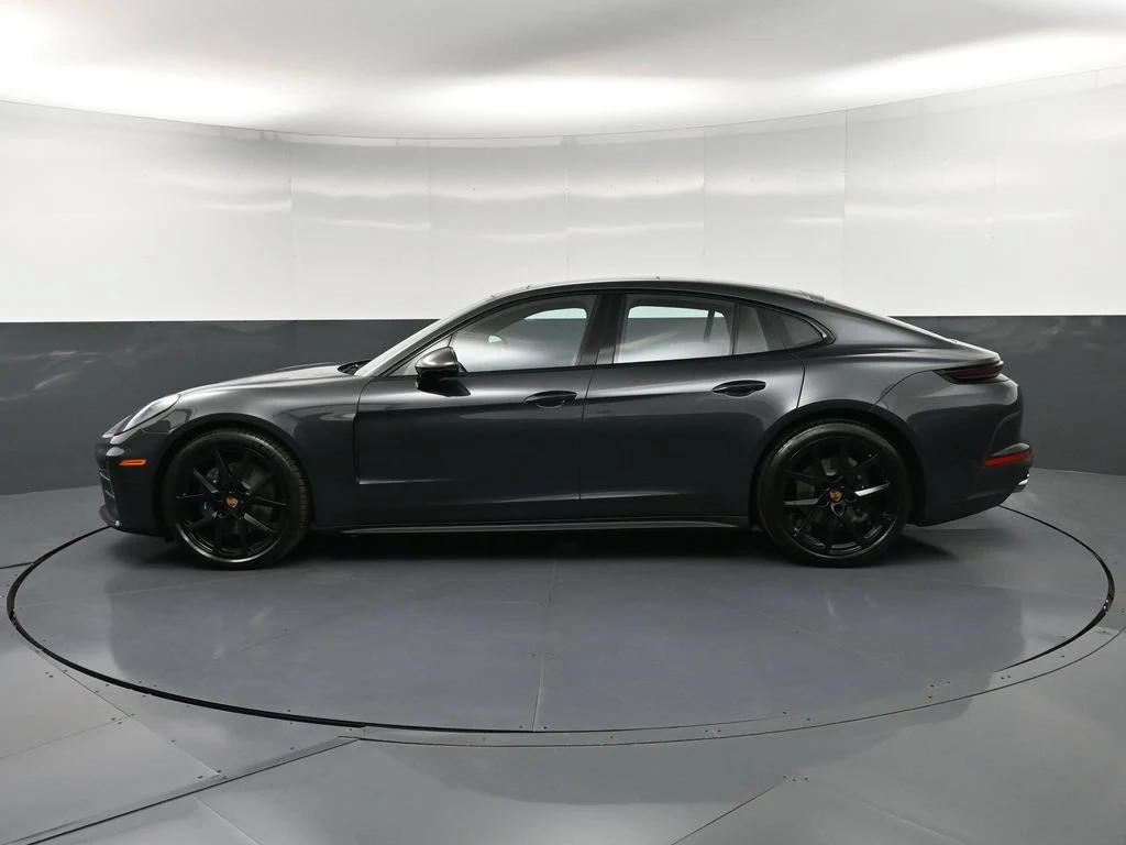 2026 Porsche Panamera 4, side profile, Grey