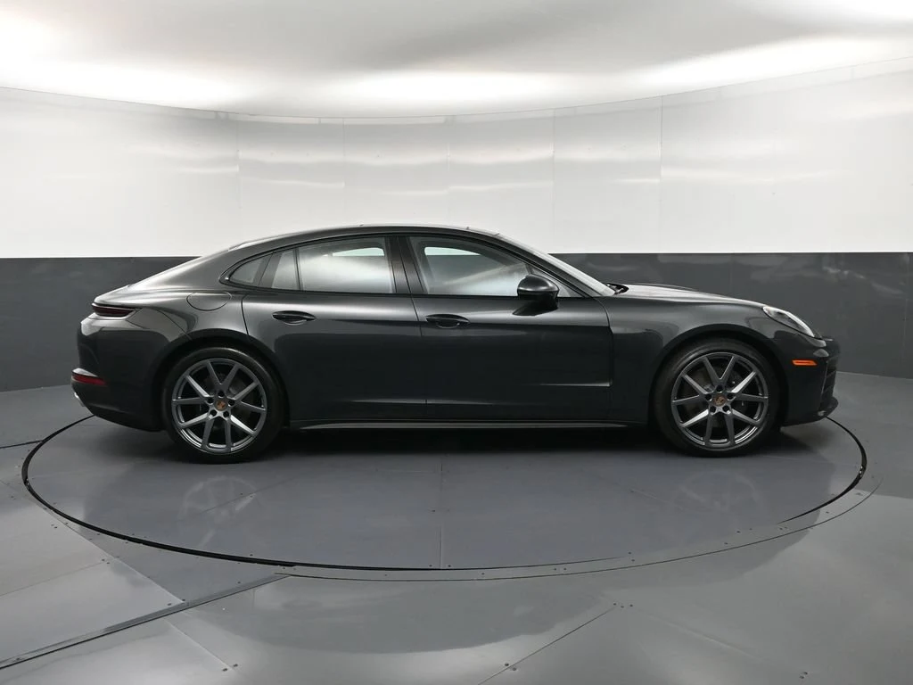 2026 Porsche Panamera 4, side profile, Grey