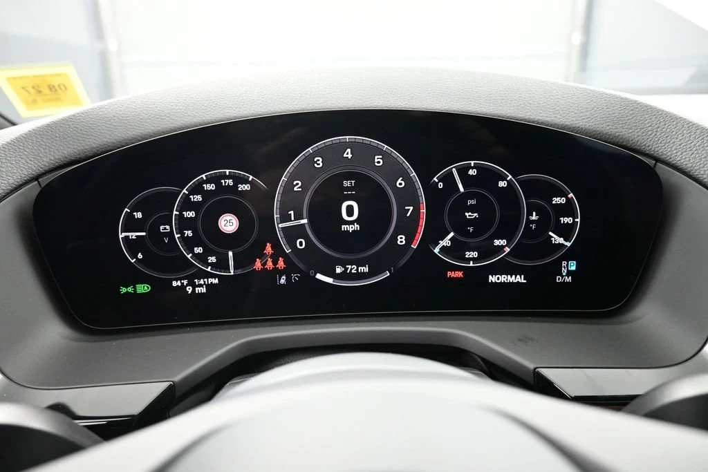 2026 Porsche Panamera 4 interior, Black