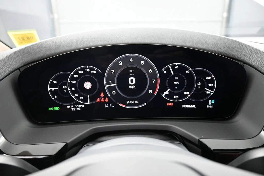2026 Porsche Panamera 4 interior, Black/Limestone Beige