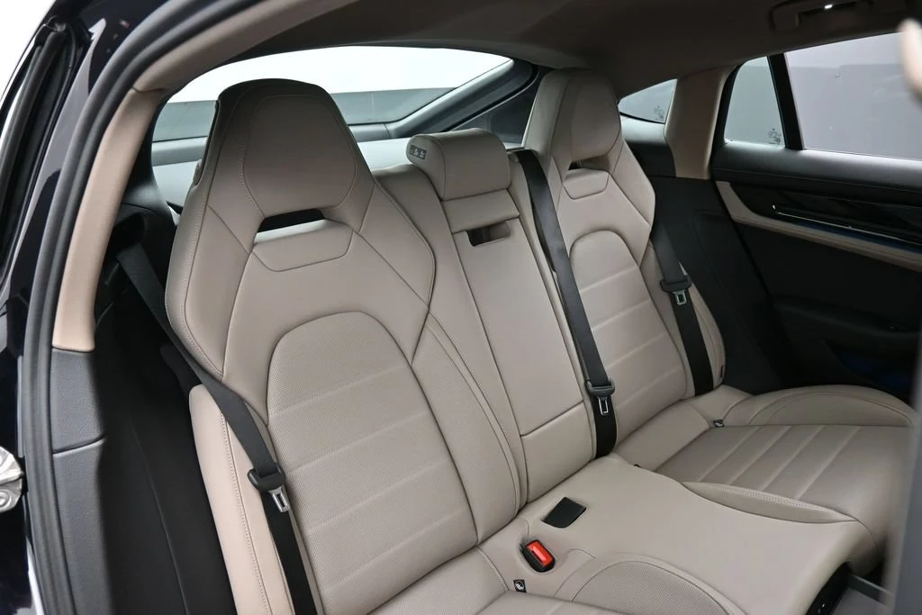 2026 Porsche Panamera 4 interior, seats, Black/Limestone Beige