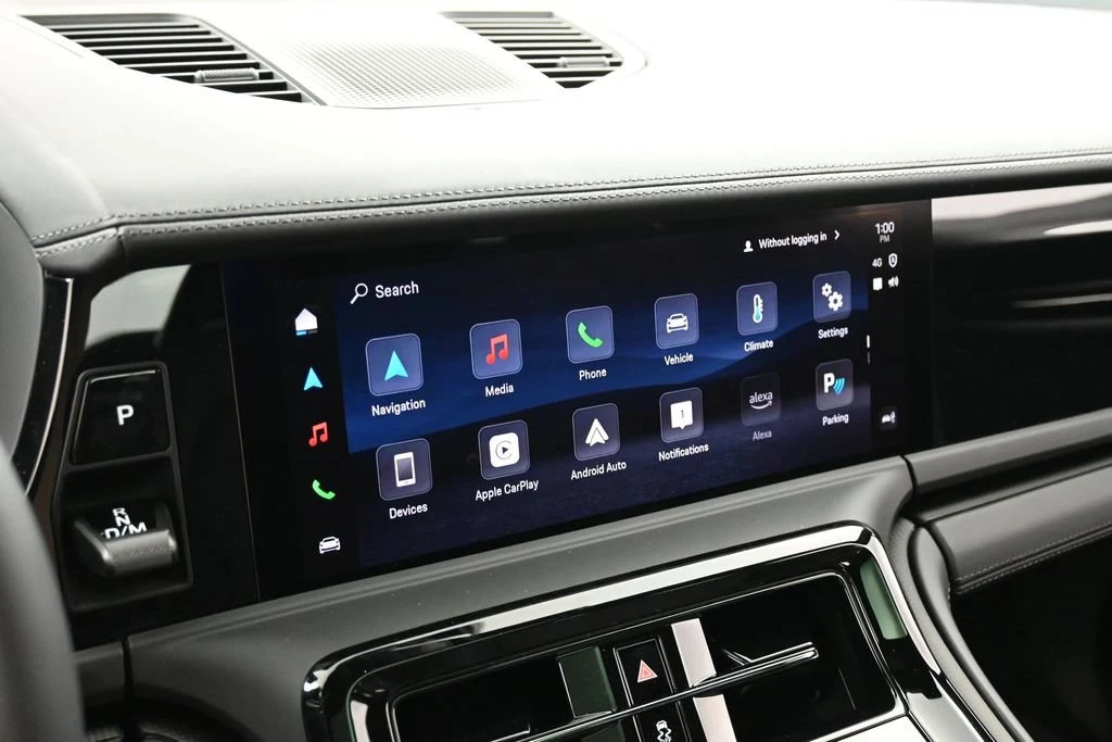 2026 Porsche Panamera 4 interior, Black
