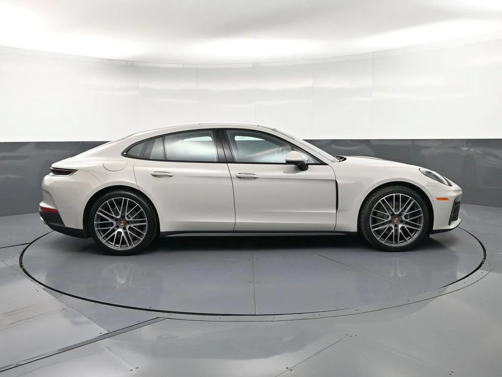 2026 Porsche Panamera 4, side profile, Grey