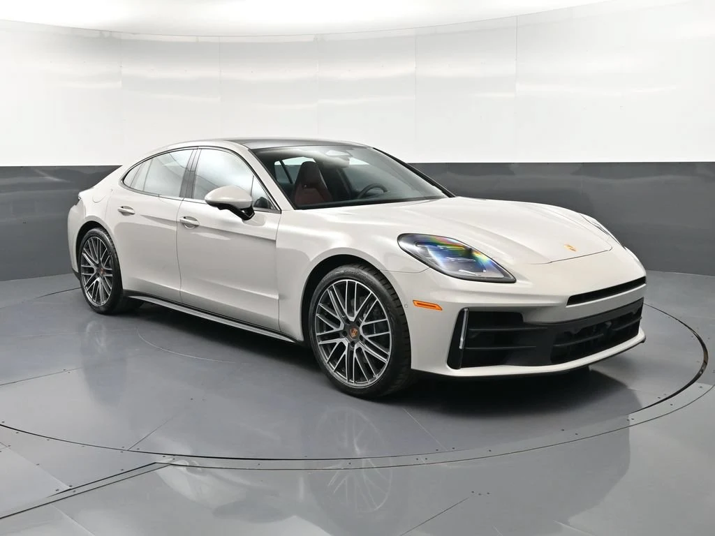 2026 Porsche Panamera 4 for sale, front three-quarter view, Grey