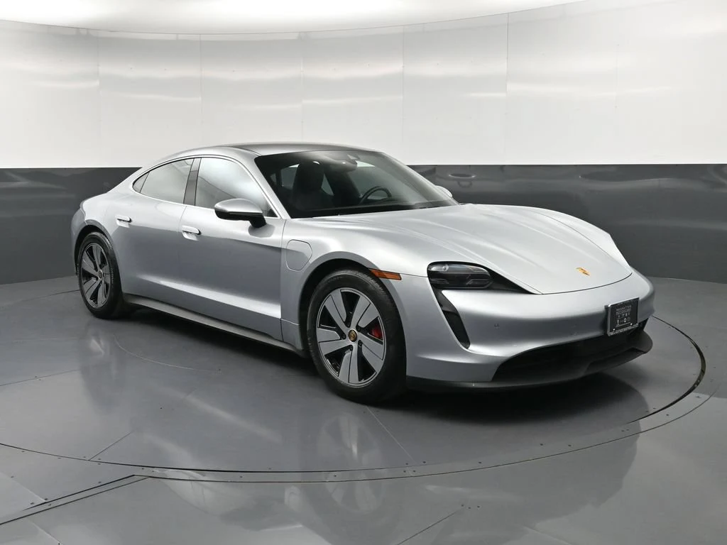 2021 Porsche Taycan 4S for sale, exterior, Silver