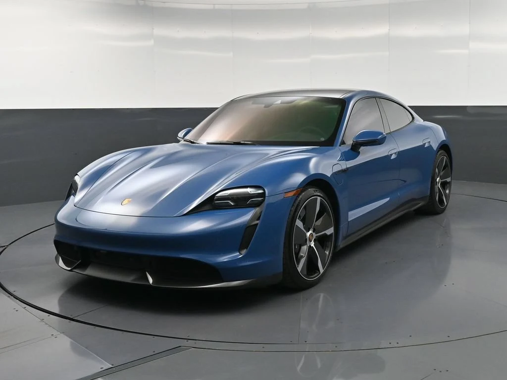 2022 Porsche Taycan Turbo S for sale, exterior, Blue
