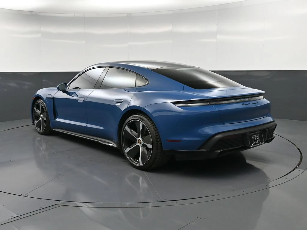 2022 Porsche Taycan Turbo S for sale, exterior, Blue