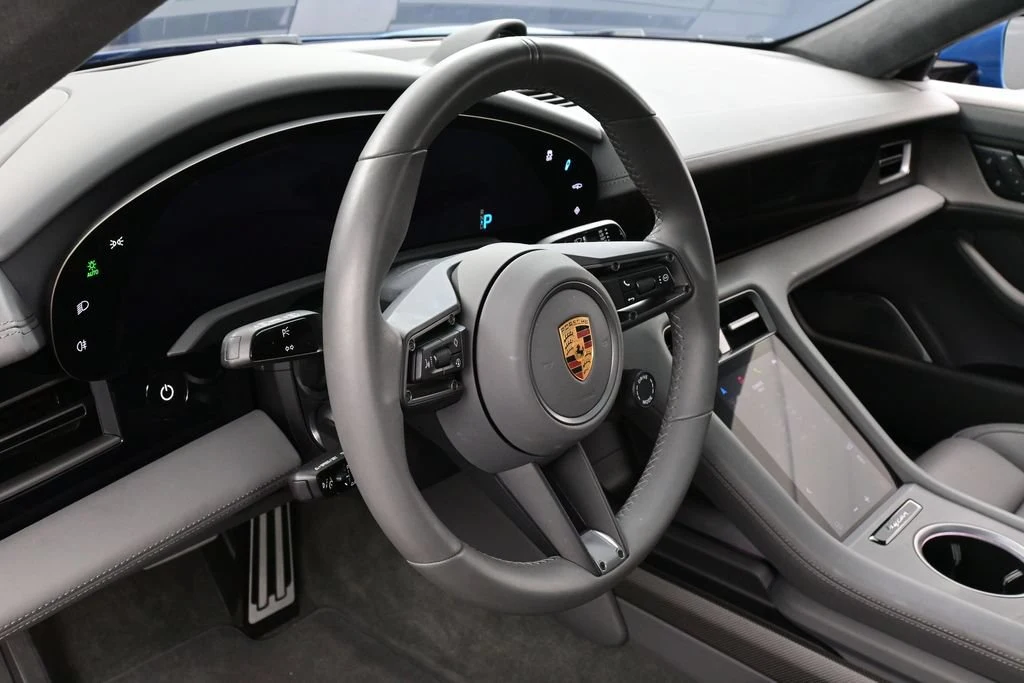 2022 Porsche Taycan Turbo S interior, Slate Grey
