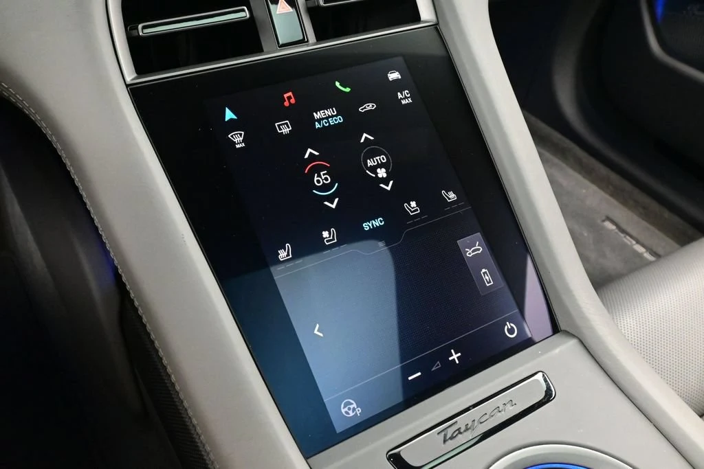 2022 Porsche Taycan Turbo S interior, Slate Grey