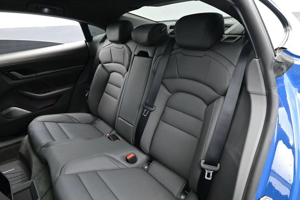 2022 Porsche Taycan Turbo S interior, seats, Slate Grey