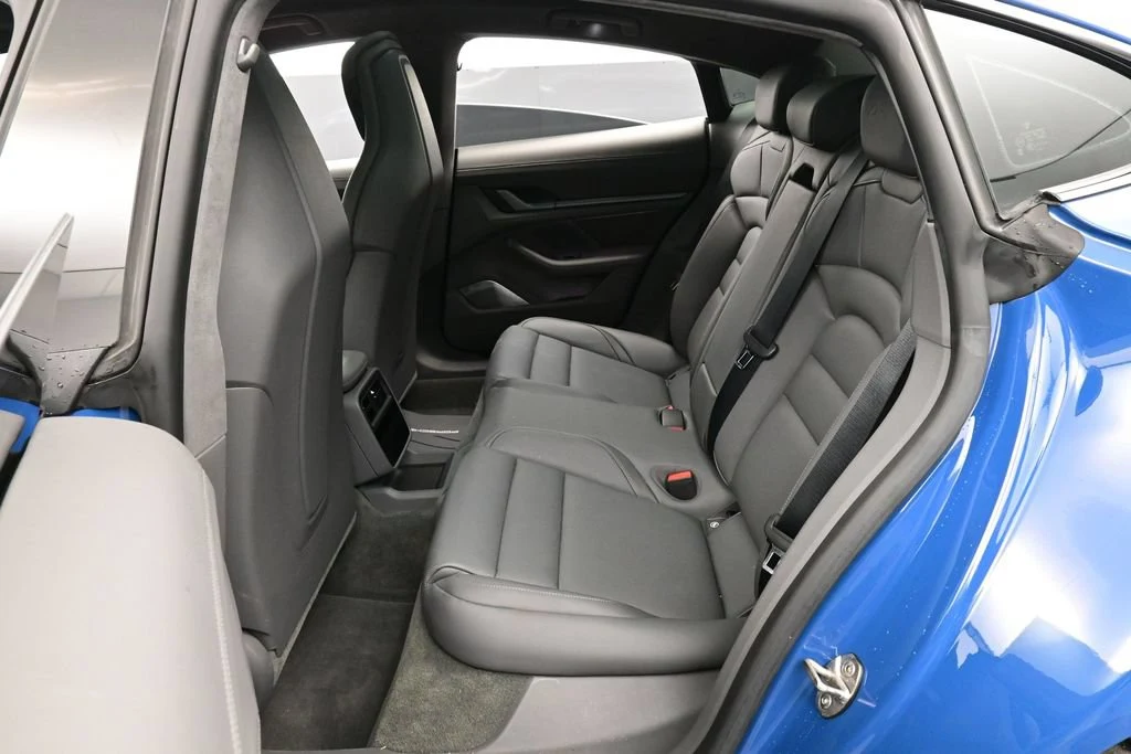 2022 Porsche Taycan Turbo S interior, seats, Slate Grey