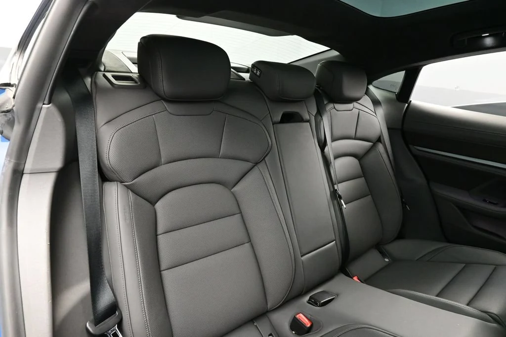 2022 Porsche Taycan Turbo S interior, seats, Slate Grey